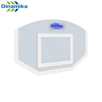 Стритбольный щит Dinamika ZSO-002110 оргстекло (белая разметка)