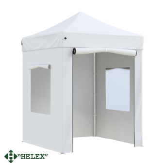 Тент-шатер быстросборный Helex 22101 2х2м полиэстер (белый)