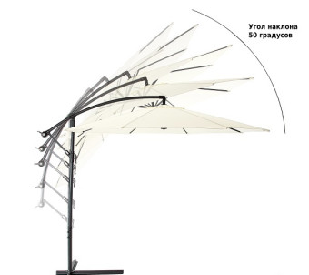 Садовый зонт GardenWay CAIRO 821041 (кремовый)