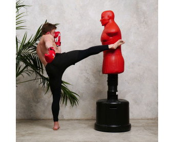 Манекен DFC Boxing Punching Man-Heavy TLS-AR (красный)