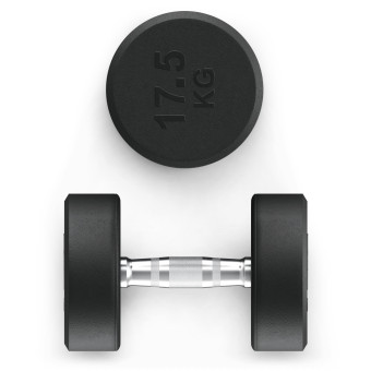 Гантели круглые обрезиненные UNIX Fit PRO (17.5 кг, 2 шт)