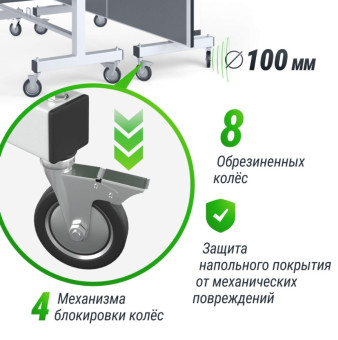 Профессиональный теннисный стол UNIX Line 25 mm MDF (Серый)