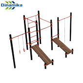 Спортивный комплекс Dinamika Макси ZSO-001943, профиль 76