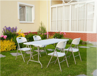 Стол складной пластиковый Angioletto (180 см)