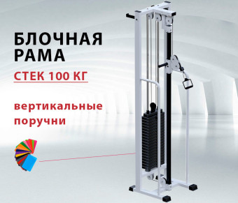 Блочная рама Central Sport Pro, AR081.1х100 (стек 100кг)