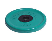 Диск олимпийский "Barbell" d 51 мм (цветной, 10 кг)