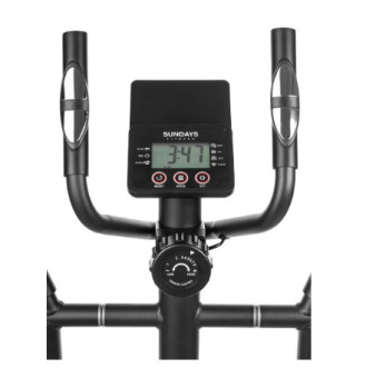 Эллиптический тренажер Sundays Fitness Simple Line ES-9301 (белый)
