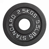 Диск чугунный VictoryFit VF-VF-SC510250 (51 мм. 2.5 кг)