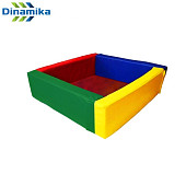 Сухой бассейн квадратный Dinamika ZSO-003035, 150х150х40х10 cм