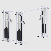 Кроссовер + блочная рама Central Sport Pro, AR081.3x100 (стек 3х100 кг)