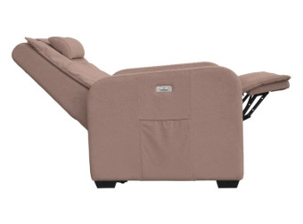Кресло-реклайнер электрический с подъемом и массажем FUJIMO LIFT CHAIR (Терра)
