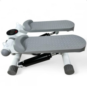 Степпер Atlas Sport AS-504  с эспандерами и ковриком (белый)