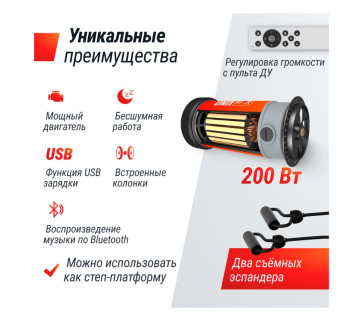 Виброплатформа UNIX Fit Edge 2D (серый)
