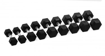 Гантель гексагональная Lite Weights 3184LW (8кг)