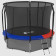 Батут Scholle Space Twin 16FT (красный-синий)