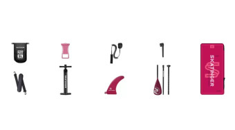 Сапборд Skatinger Prana Red Base