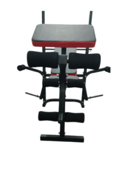 Скамья многофункциональная Sundays Fitness GB-WB4005 (черный-красный)
