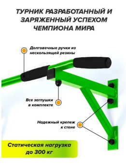 Турник Absolute Champion Aktiv (зеленый)