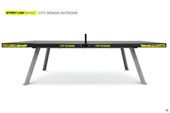 Стол теннисный Start Line City DESIGN, Всепогодный