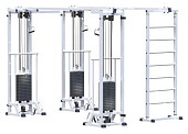 Биотонус-3+шведская стенка Central Sport Pro, AR087.3х2200 (стек 3х75кг)