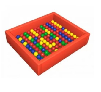 Сухой бассейн квадратный Dinamika ZSO-004365, 144х174х40х10 cм