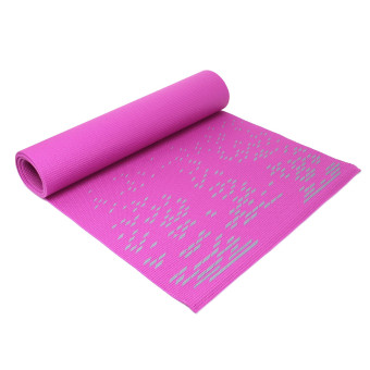 Коврик для йоги ESPADO PVC 173*61*0.5 см, розовый(принт) ES2125 1/10