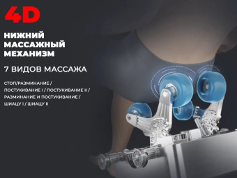 Массажное кресло FUJIMO EXCELSIOR F900 (коричневый)