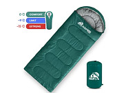 Спальный мешок RSP Sleep 450 L RipStop 2024 (зелёный, 220x75см, молния слева)