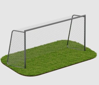 Ворота футбольные Central Sport Pro, ARMS085