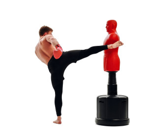 Манекен DFC Boxing Punching Man-Medium TLS-BHR (красн)