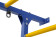 Детская шведская стенка с фиксированным турником Central Sport (желто-синий) 732