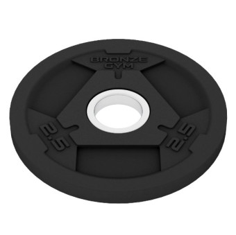 Диск олимпийский BRONZE GYM обрезиненный (2,5 кг)