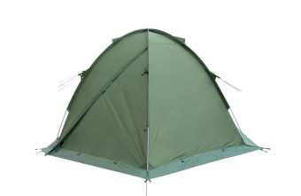 Палатка Экспедиционная Tramp Rock 2 (V2) Green