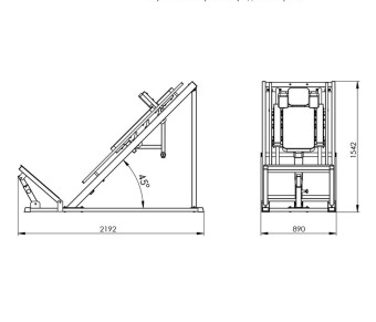 Гакк машина Олимп Central Sport Pro, AR036