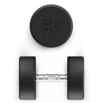 Гантели круглые обрезиненные UNIX Fit PRO (30 кг, 2 шт)