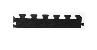 Бордюр резиновый для коврика BARBELL 12 мм (чёрный)