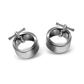 Замки олимпийские BRONZE GYM BGCLM44 металлические (пара)