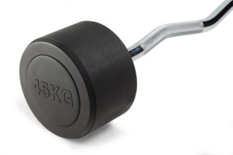 Штанга неразборная с изогнутым грифом VictoryFit VF-DX5450 (45 кг)