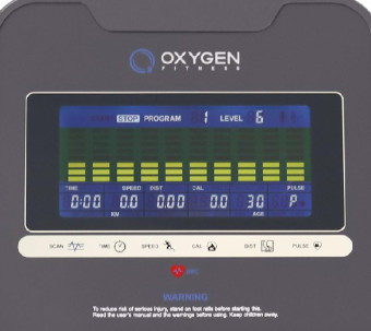 Эллиптический тренажер OXYGEN FITNESS EX-56 HRC