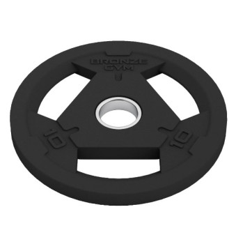 Диск олимпийский BRONZE GYM обрезиненный (10 кг)