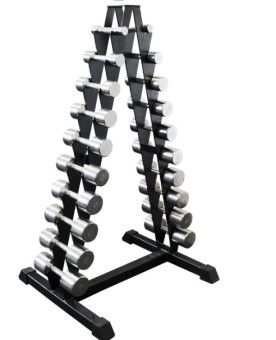 Гантель неразборная BARBELL "фитнесс" (6 кг, хром)