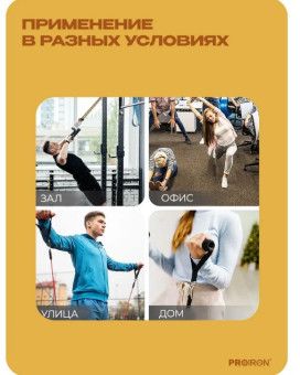 Набор эспандеров для фитнеса PROIRON НЭ005 (5 шт)
