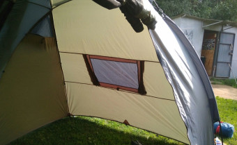 Палатка Canadian Camper HYPPO 4 (серый)