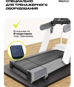 Спортивный коврик для фитнесса и тренажеров PROIRON КС2092