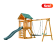 Детский игровой комплекс UNIX Kids (6 in 1, Dark Green)