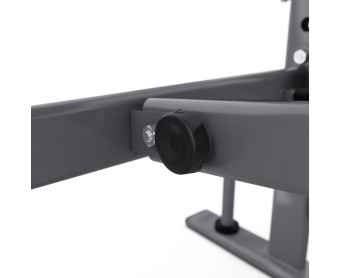 Скамья со стойками под штангу с партой для бицепса DFC D703 PRO