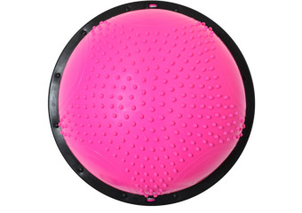 Балансировочная платформа CALVIANO Bosu Ball 58 см (розовый)
