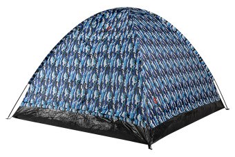 Палатка Endless 4-х местная (синий камуфляж)