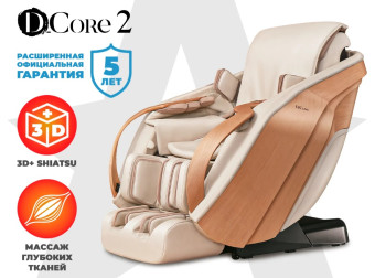 Массажное кресло Ультра премиум D_Core 2 (Крем)