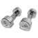 Гантели UNIX Fit PRO круглые, хромированные (4 кг, 2 шт)